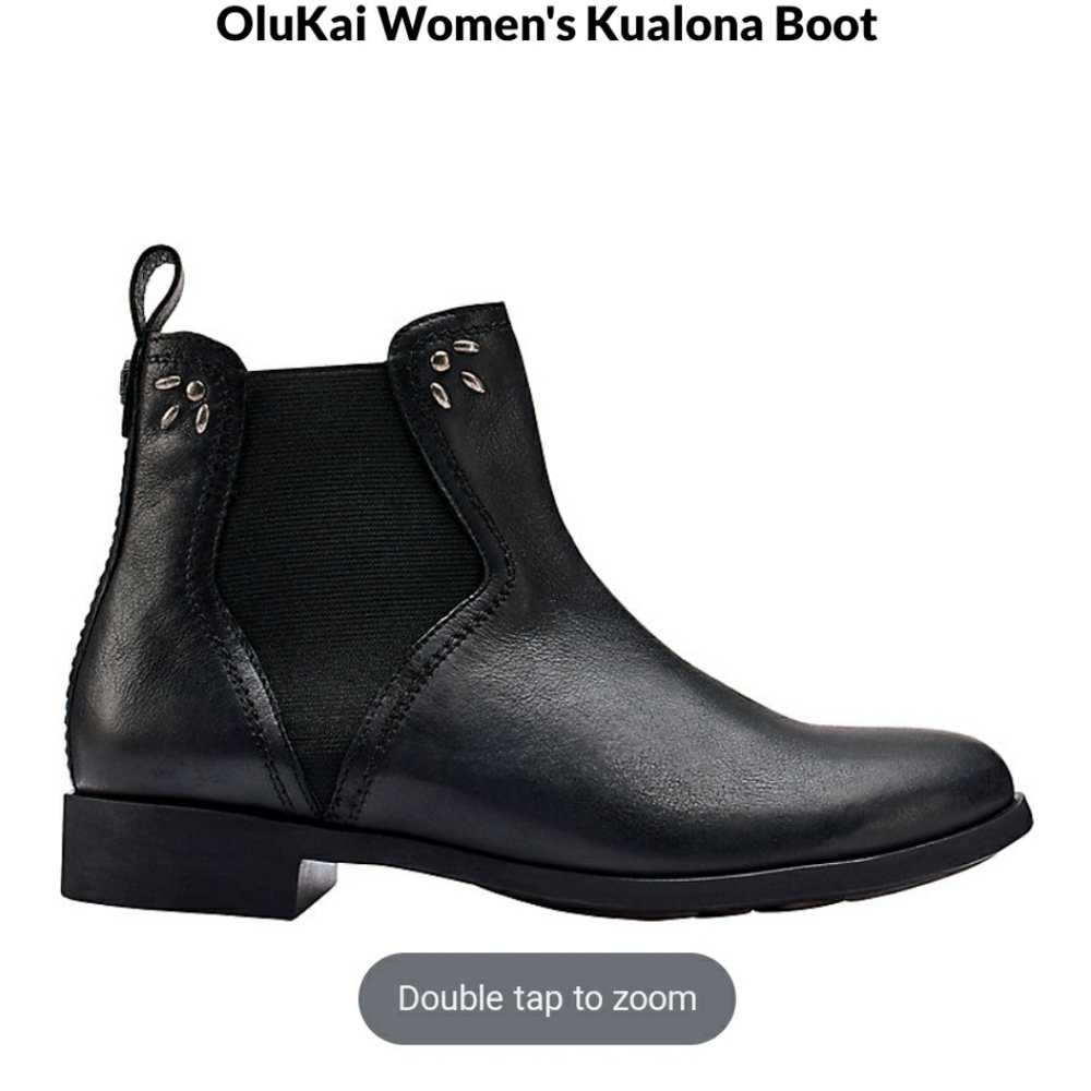 (Ew)Olukai ladies kualona leather boots
